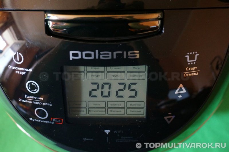 Выключенный дисплей Polaris EVO EPMC 0125