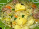 Жаркое с мясом и капустой