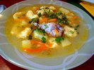 Суп с клецками