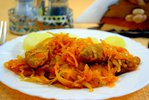 Капуста тушеная с мясом