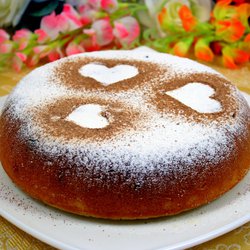 Манник на кефире с цукатами