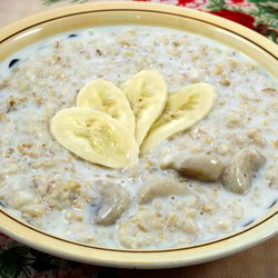 Овсяная каша с бананом в мультиварке