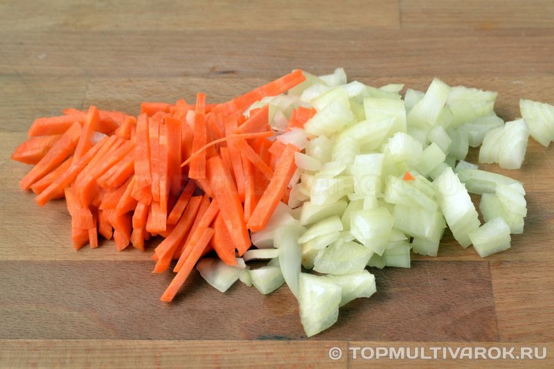 Лук и морковь
