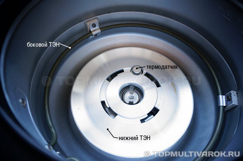 Два ТЭНа в мультиварке-хлебопечке